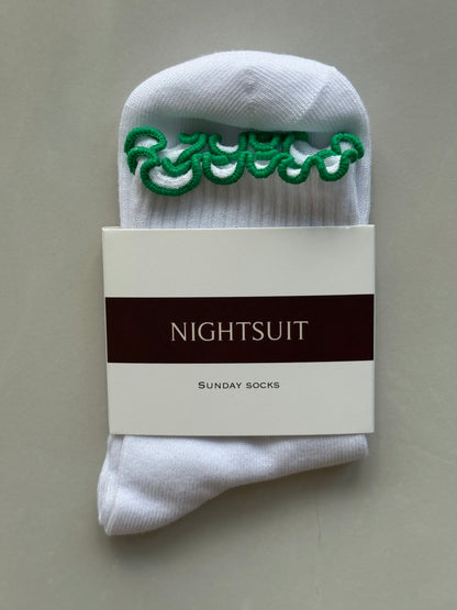 Sunday Socks in Matcha