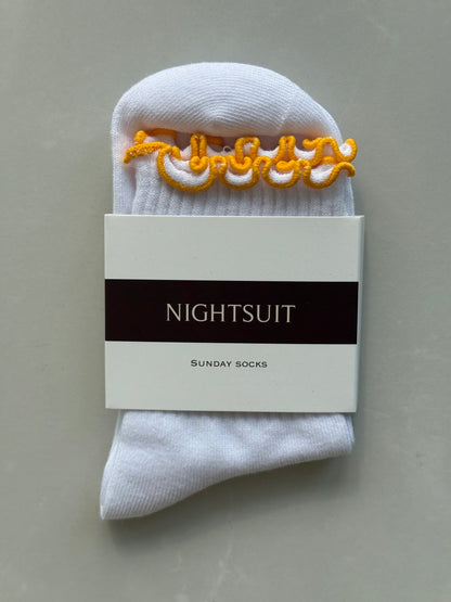 Sunday Socks in Marigold