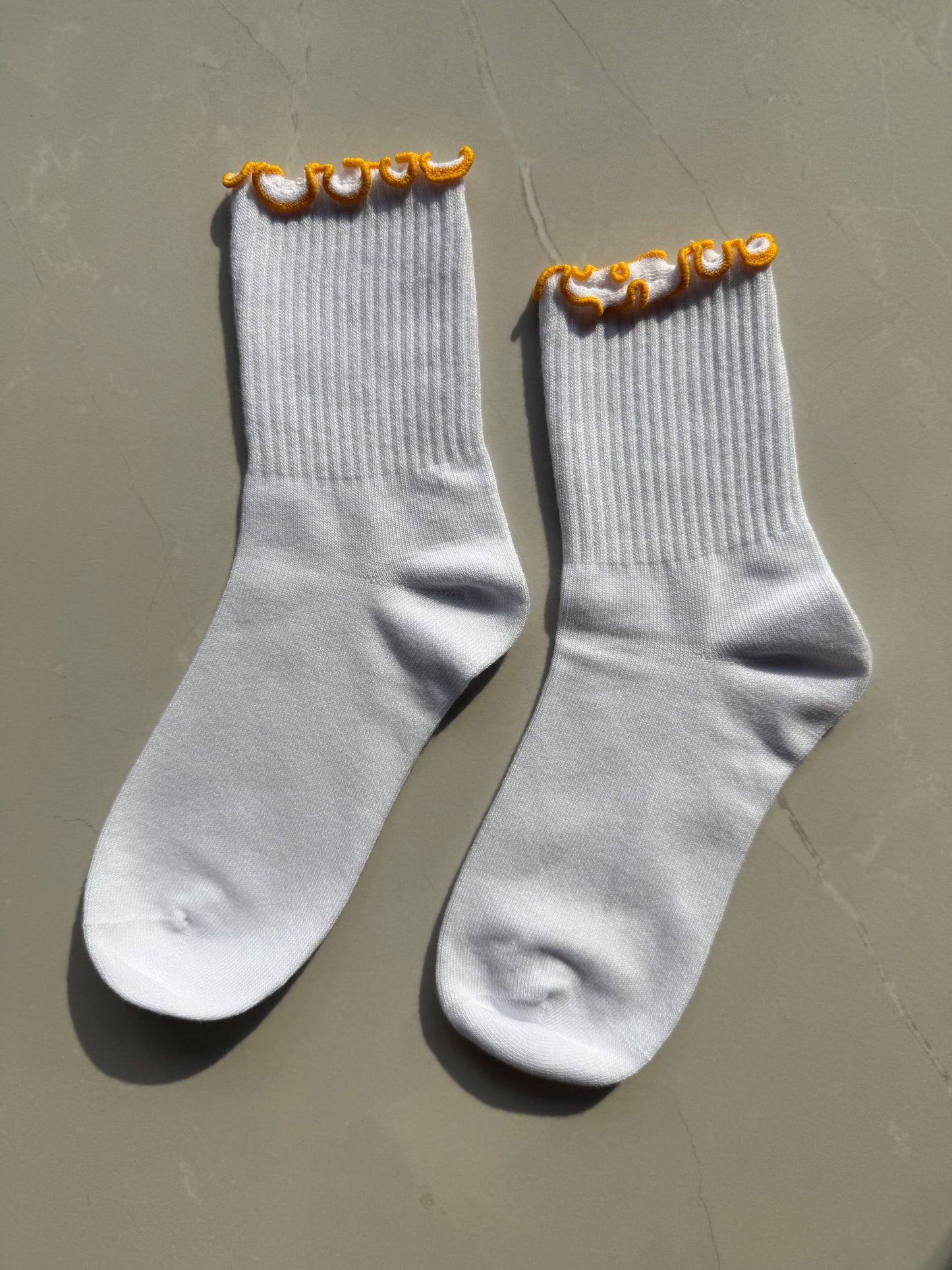 Sunday Socks in Marigold