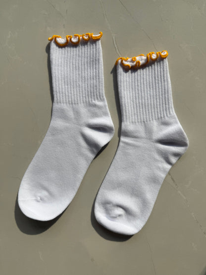 Sunday Socks in Marigold