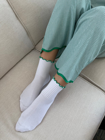 Sunday Socks in Matcha