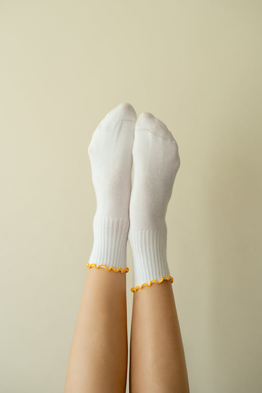 Sunday Socks in Marigold