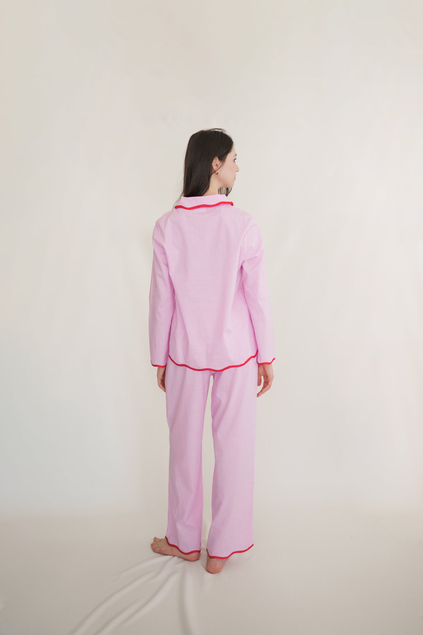 Wiggle Pyjama Set in Flamingo