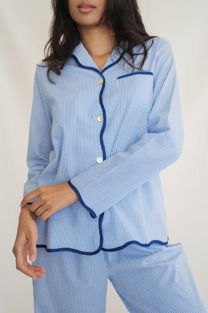 Wiggle Pyjama Set in Blueberry