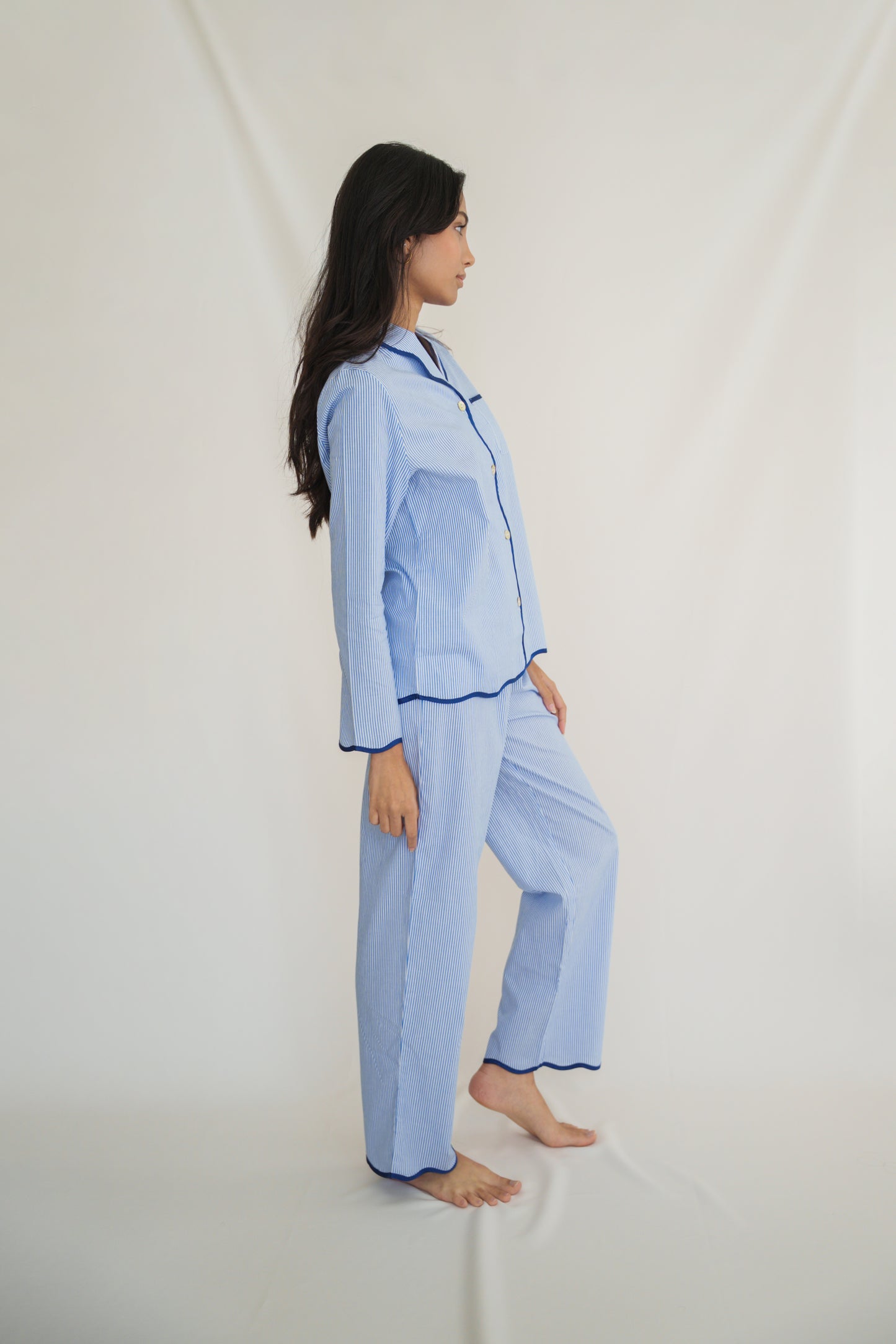 Wiggle Pyjama Set in Blueberry