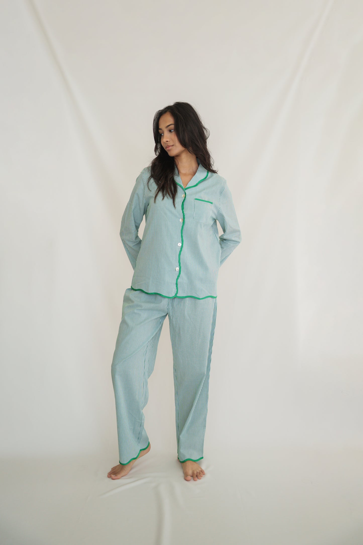Wiggle Pyjama Set in Matcha