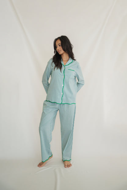 Wiggle Pyjama Set in Matcha