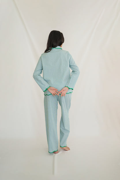 Wiggle Pyjama Set in Matcha