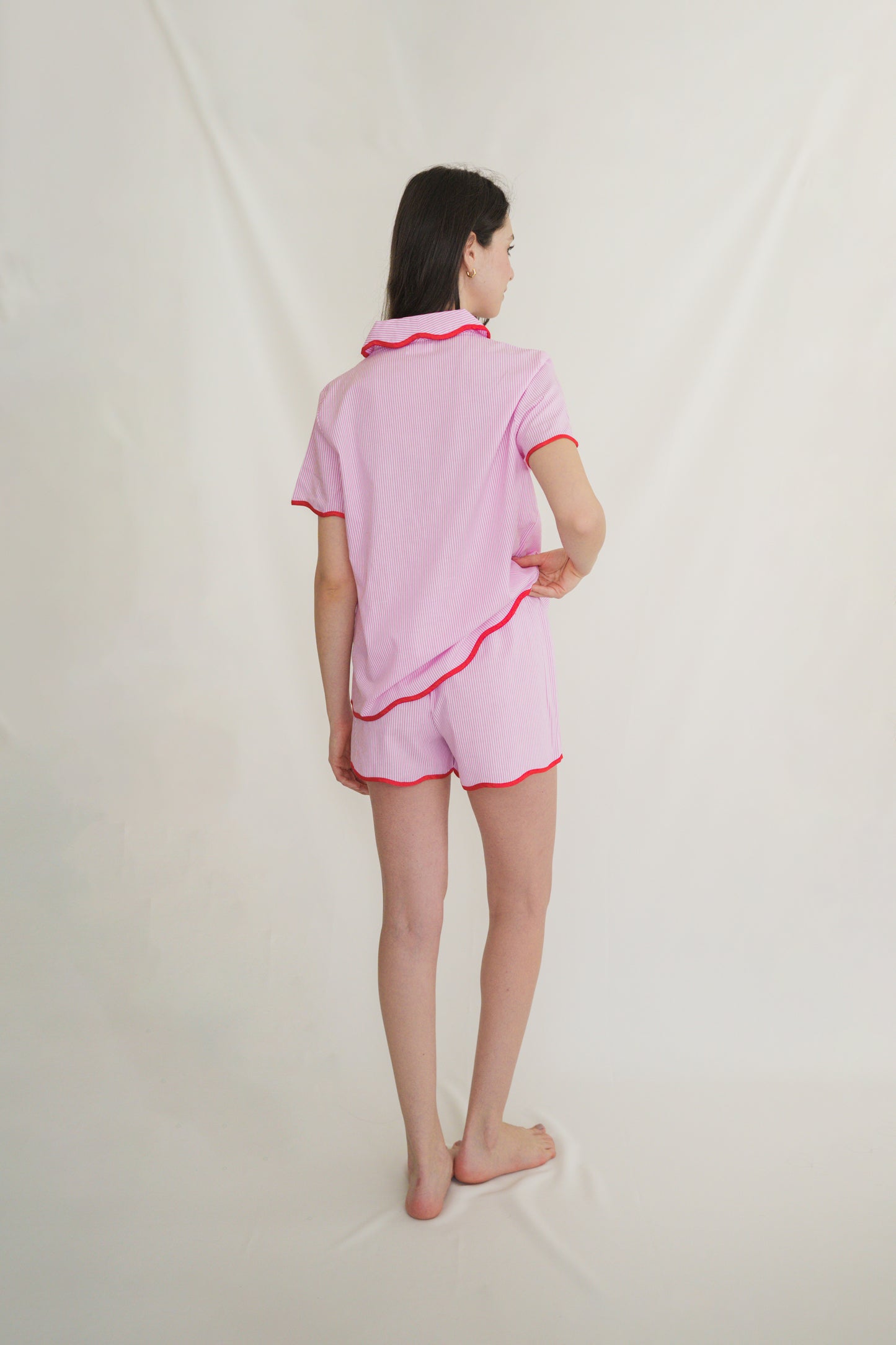 Wiggle Short in Flamingo