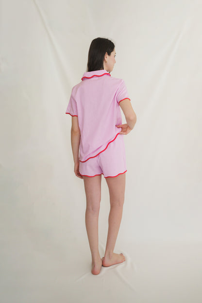 Wiggle Short in Flamingo