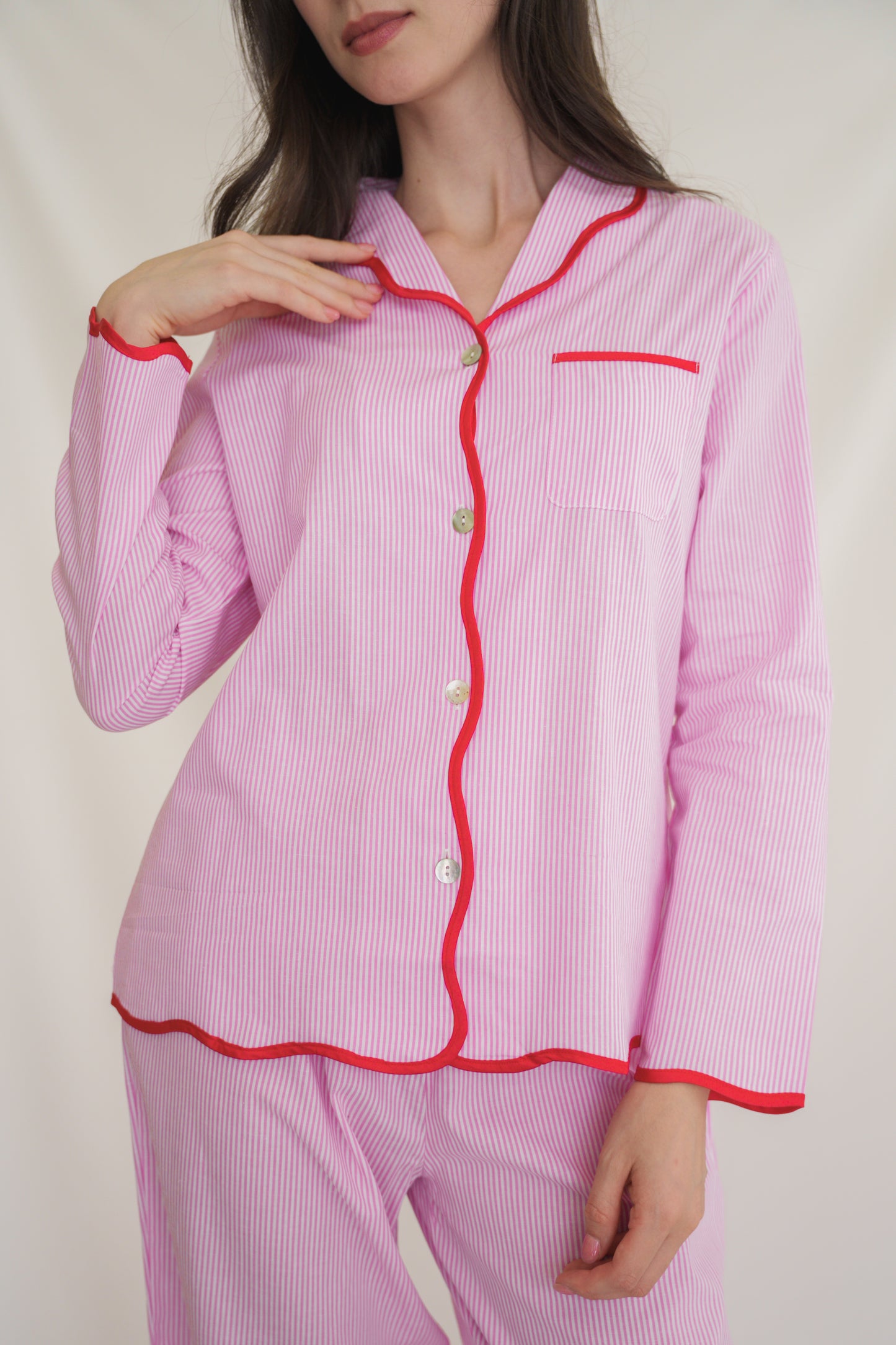 Wiggle Pyjama Set in Flamingo