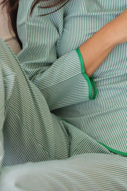 Wiggle Pyjama Set in Matcha