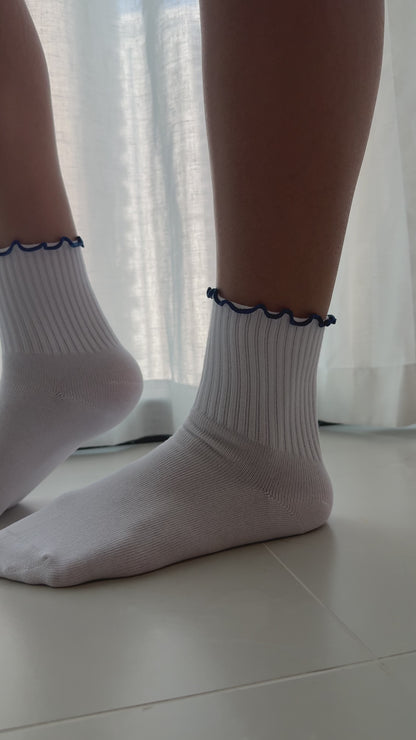 Sunday Socks in Blueberry